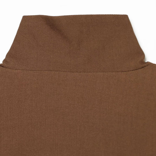 Damen Boxy Cropped Utility-Jacke mit hohem Stehkragen und Pattentaschen Shop Nory