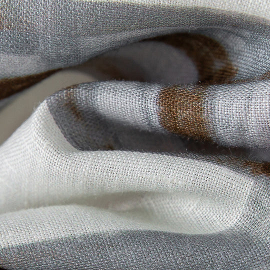 Damen A‑Linien‑Midirock mit hoher Taille und aquarelligem Karomuster Shop Nory