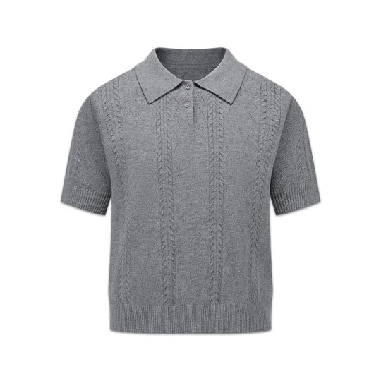 Herren Strick-Polohemd aus hochwertiger Baumwolle Shop Nory