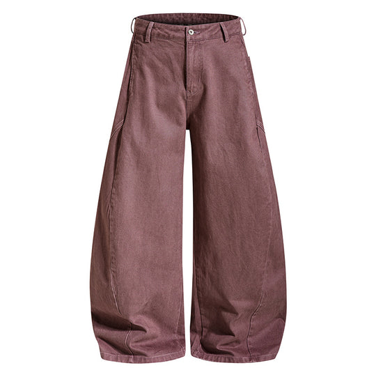 Damen Weite hochgeschnittene Jeansculotte im Ballon‑Schnitt Shop Nory