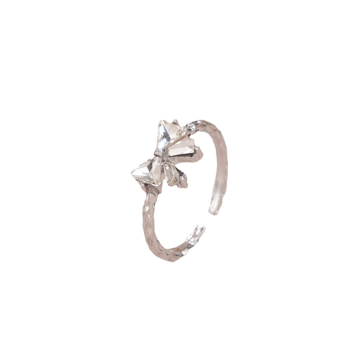 Damenring mit floralem Design und funkelnden Zirkonia Shop Nory 1781548637