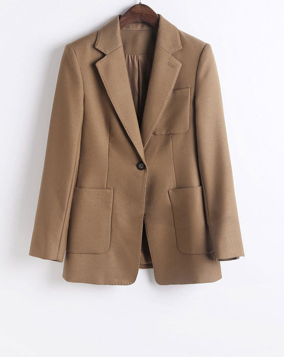 Damen Modischer Blazer mit großen Taschen Shop Nory