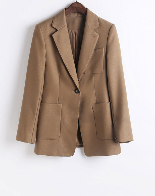 Damen Modischer Blazer mit großen Taschen Shop Nory