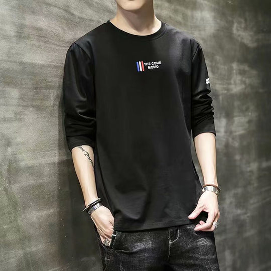 Herren Modernes Langarmshirt Shop Nory