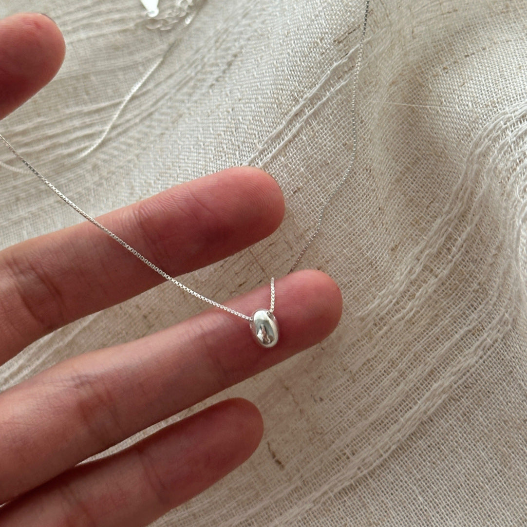 Damen Halskette mit elegantem Perlendesign und hochwertigem Edelstahl Shop Nory