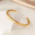 Frauen Bunte Edelstein Armreif Shop Nory