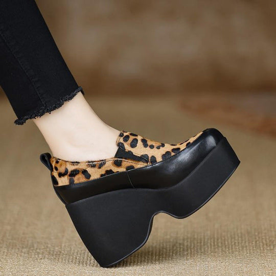 Damen Komfortable Plateau Stiefeletten mit modischem Design