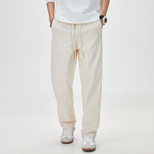 Herren Cordhose mit Kordelzug und geradem Bein Shop Nory