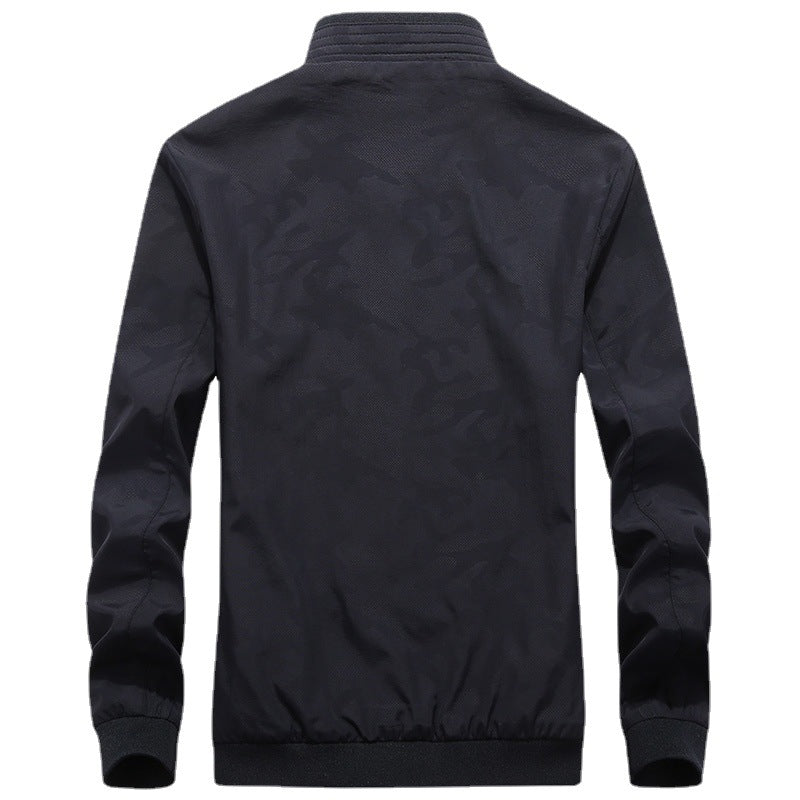 Herren Leichter Bomberblouson mit Mesh‑Futter, Reißverschlusstaschen und Stehkragen Shop Nory