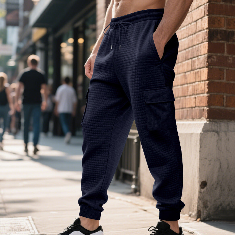 Cargo Jogginghose Herren sportlich mit elastischem Bund