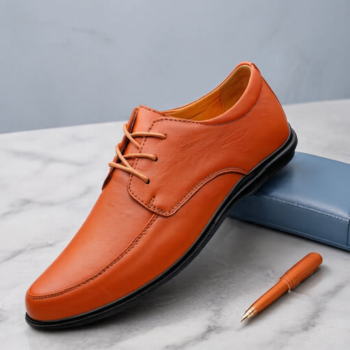 Herren Elegante Lederschnürschuhe Shop Nory