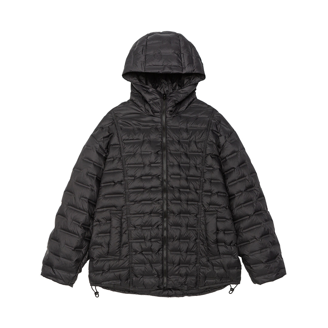 Herren Ultraleichte Stepp-Isolationsjacke mit Kapuze und verstellbarem Saum Shop Nory