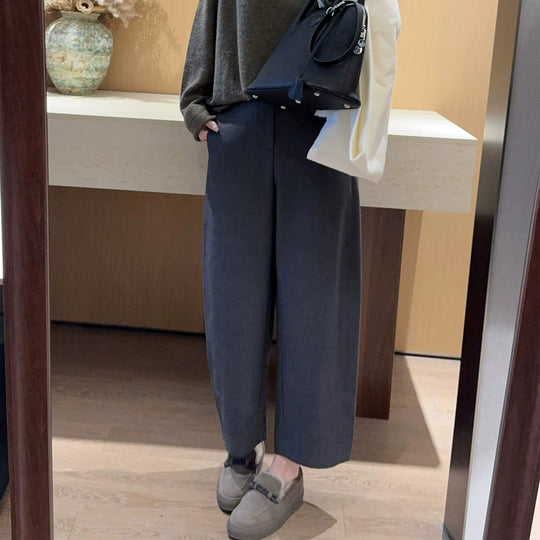 Damen Elegante und weite Anzughose Shop Nory