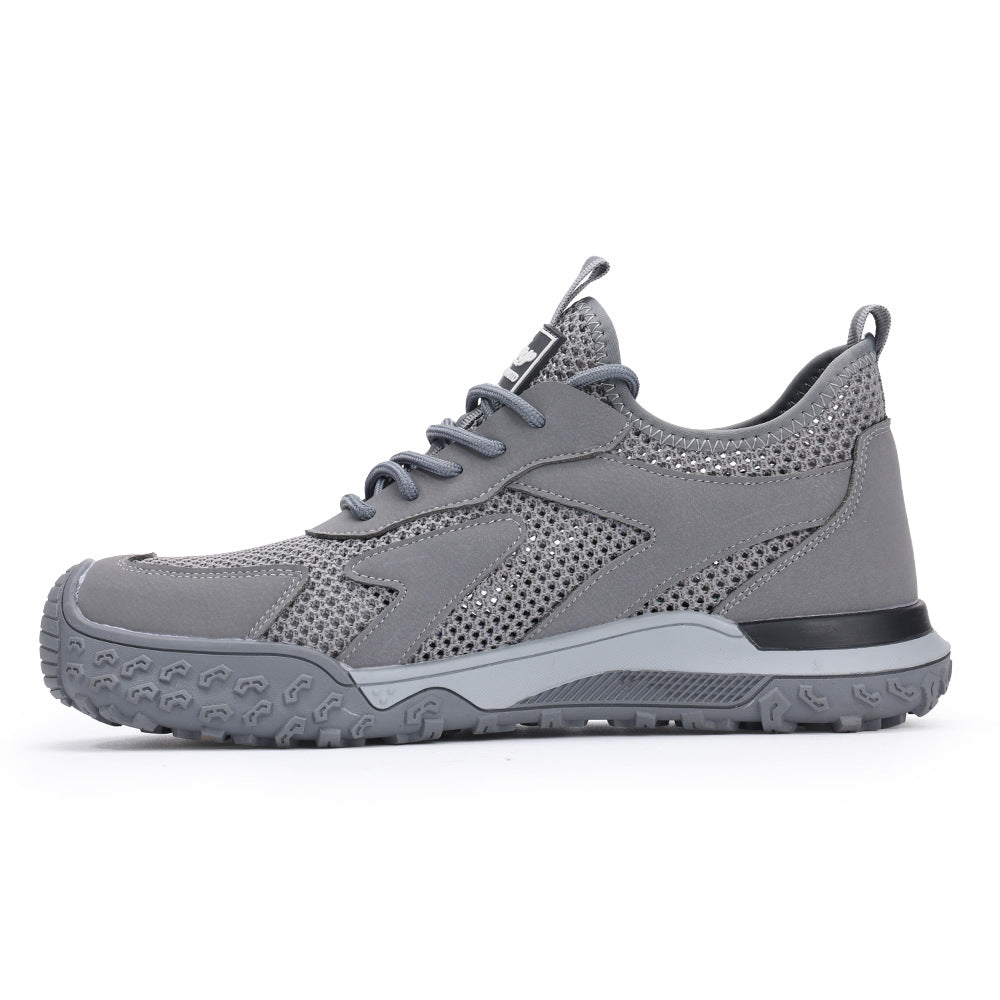 Herren hoch atmungsaktive Sportsneakers mit rutschfester Sohle und flexiblem Schaft Shopnory