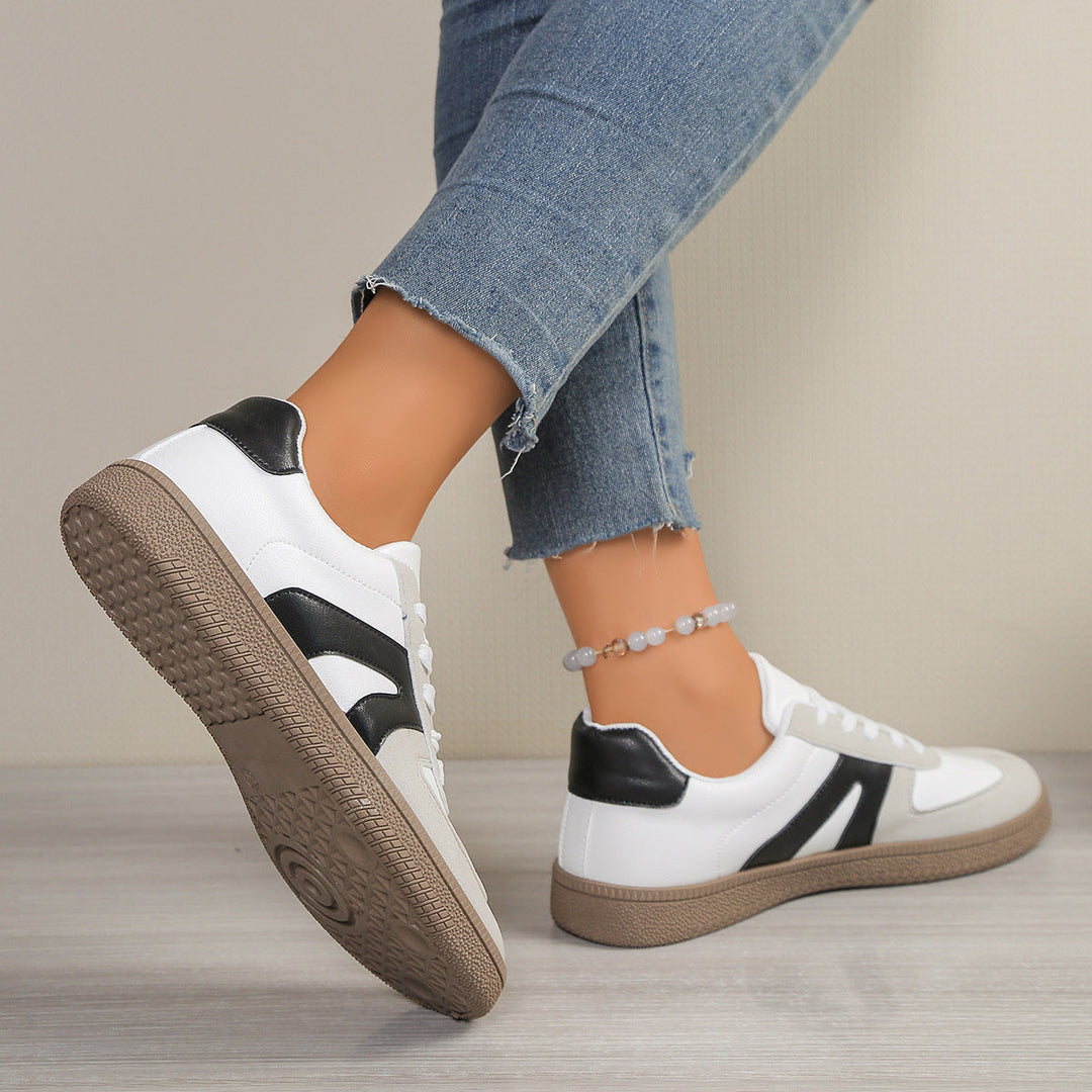Damen Sneakers im modernen Design mit leicht gepolsterter Laufsohle