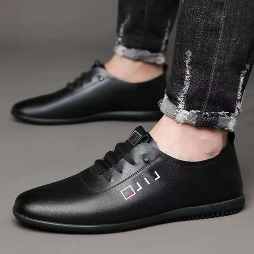 Herren modische Schnürschuhe aus hochwertigem Leder Shopnory