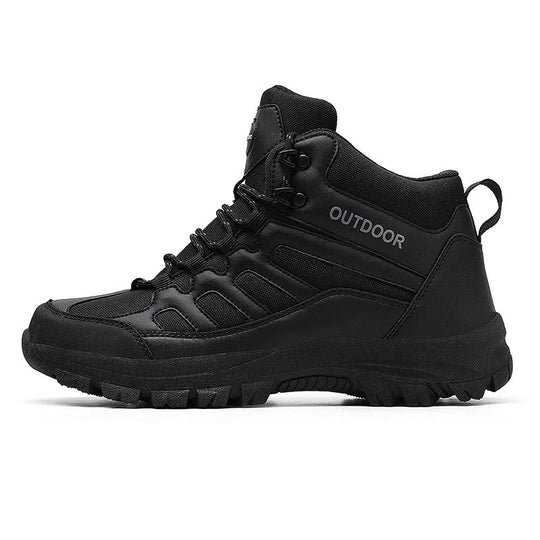 Damen Stabile und wetterfeste Wanderschuhe mit hohem Schaft