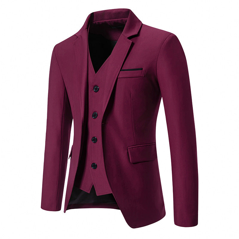 Herren elegant ausgestattetes mit Blazer, Weste
