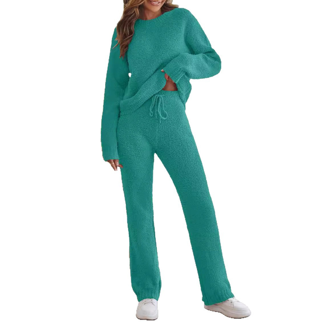 Damen nan kuscheliges Lounge-Set mit Oversize-Pullover und Kordelzughose Shop Nory