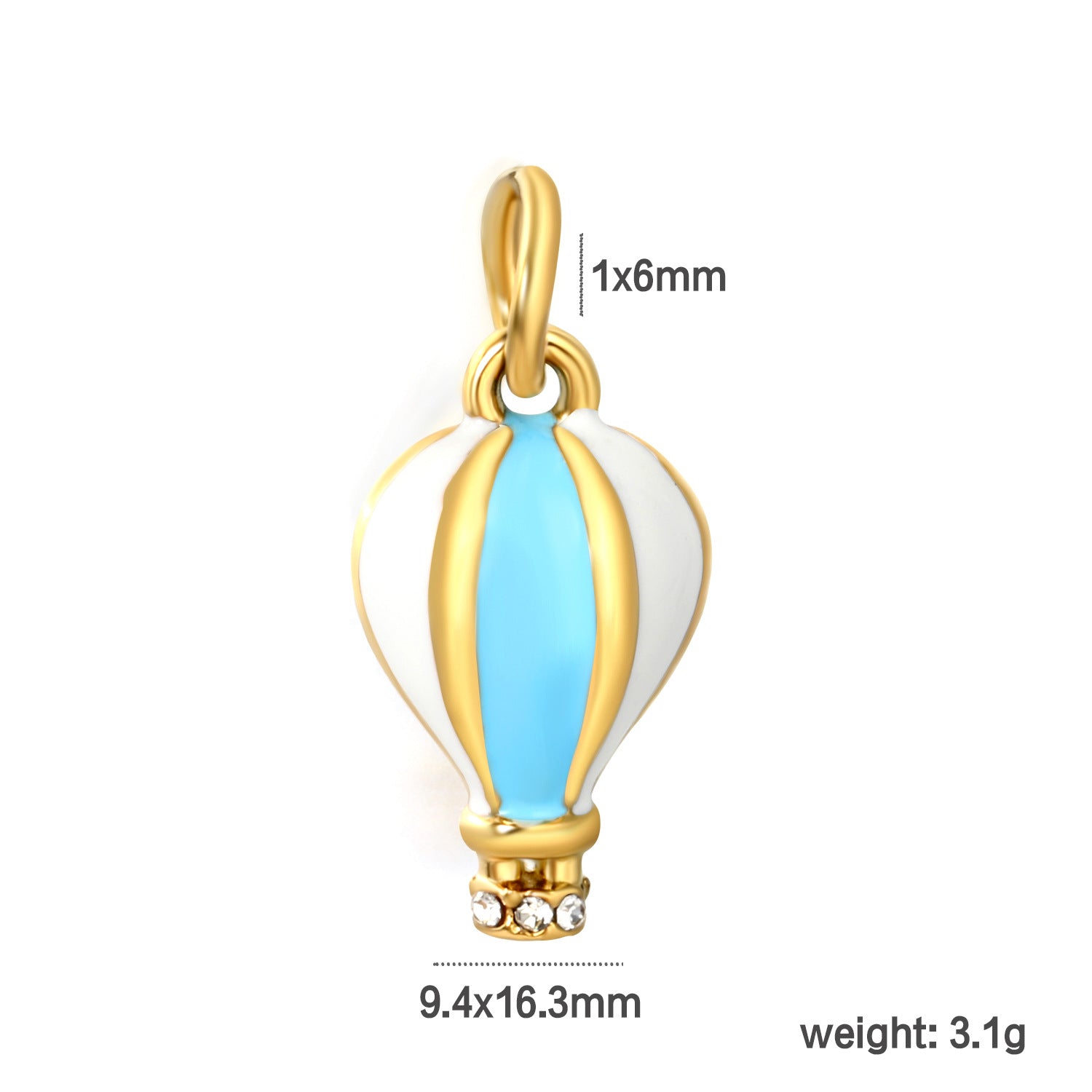 Damen hochwertiger Muschelanhänger aus goldplattiertem Edelstahl Shop Nory
