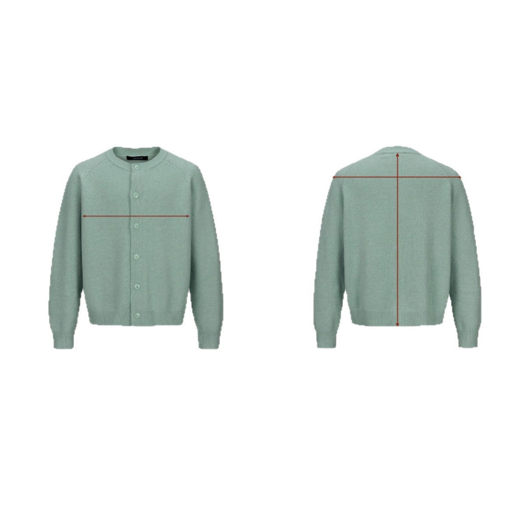 Damen Feiner Rundhals-Cardigan mit Raglanärmeln und verdeckter Knopfleiste Shop Nory