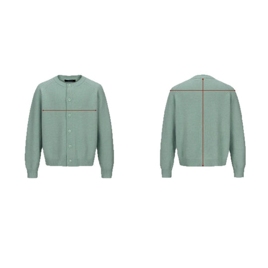Damen Feiner Rundhals-Cardigan mit Raglanärmeln und verdeckter Knopfleiste Shop Nory