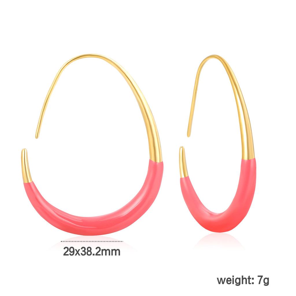 Damen Hängende Ohrstecker im eleganten Tropfen-Design Shop Nory