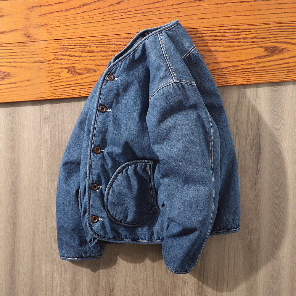 Herren Übergangsjacke mit Knopfverschluss Shop Nory