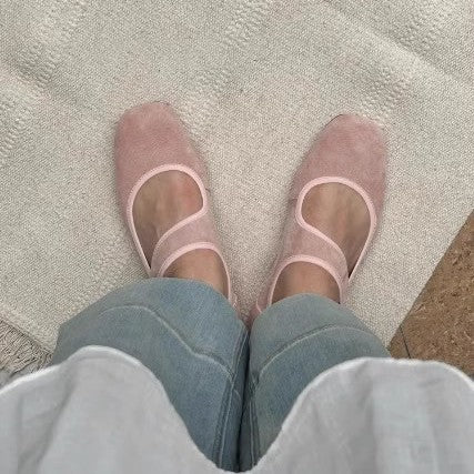 Damen Komfortable Ballerinas mit eleganten Cut-Outs Shopnory