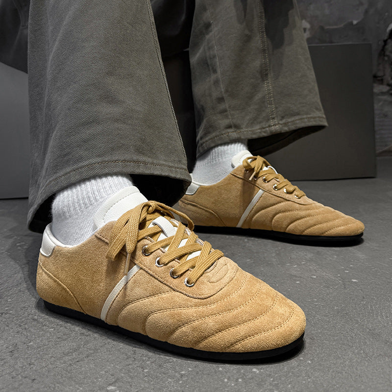 Damen Komfortable Lifestyle Sneakers aus Veloursleder
