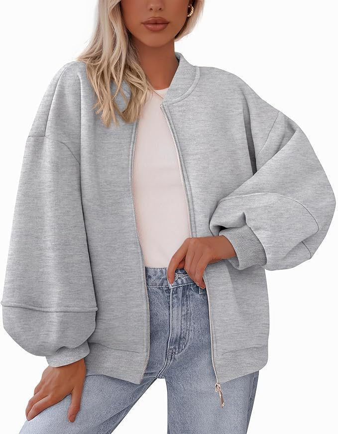 Damen Oversized Sweaterjacke