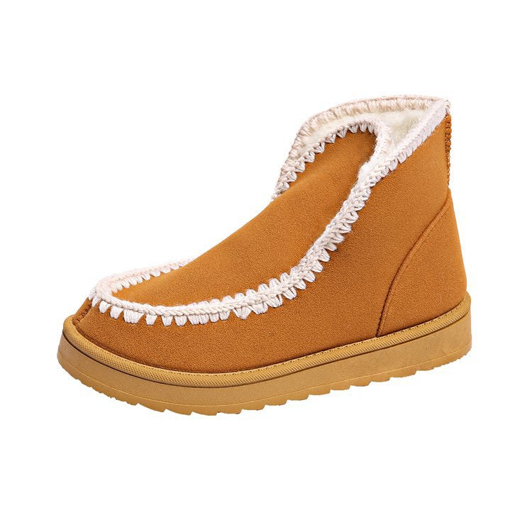 Damen Gefütterte Mokassin‑Ankleboots mit Teddyfutter und rutschfester Gummisohle Shop Nory
