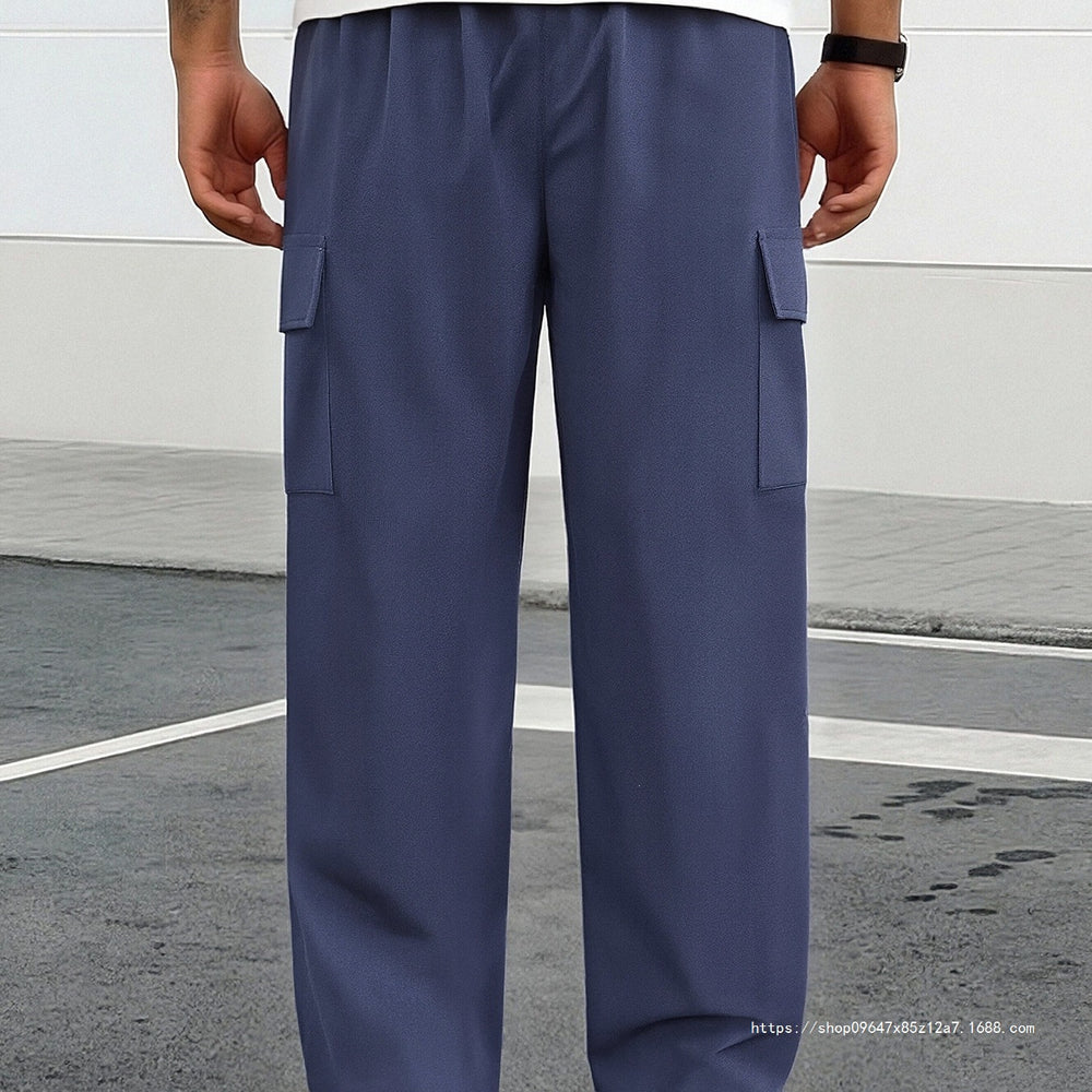 Herren Tapered-Cargo-Jogginghose mit verdecktem Tunnelzug, Zip‑Tasche & Utility‑Klappe Shop Nory