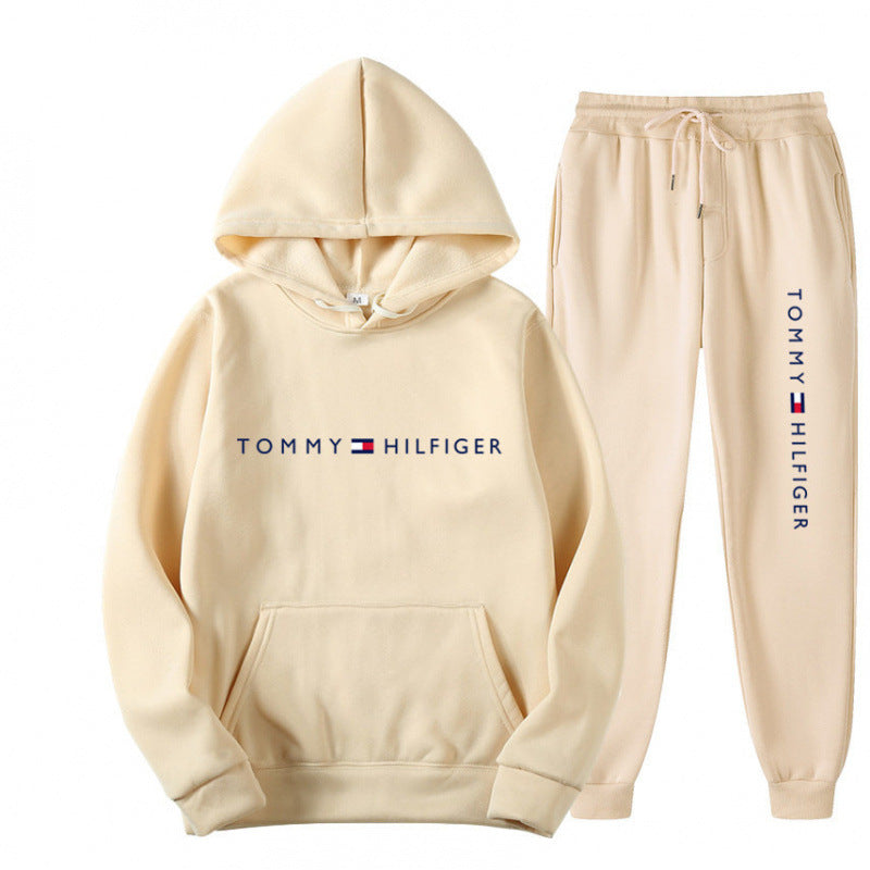 Damen Sweatanzug mit gemütlichem Kapuzensweater und lässiger Jogginghose Shopnory