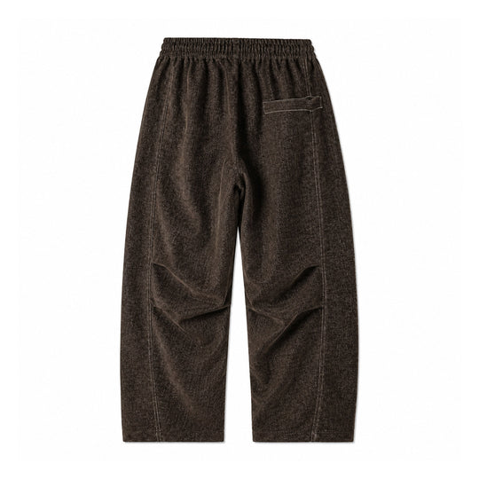 Damen Weite Relaxed-Hose aus Denim‑Optik mit elastischem Bund und Kordel Shop Nory