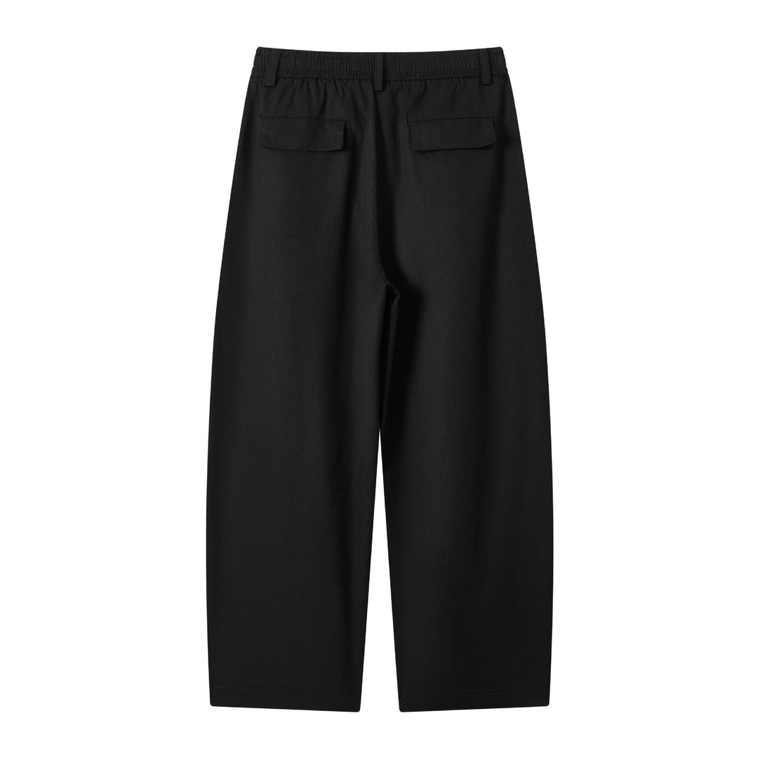 Damen weite Culotte-Hose mit elastischem Bund und Tunnelzug Shop Nory