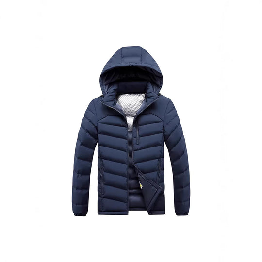 Herren Isolierte Steppjacke mit Kapuze und Thermoreflect-Innenfutter Shop Nory