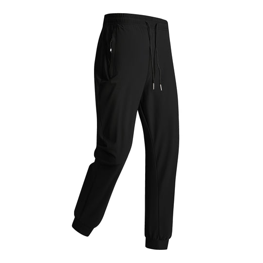 Herren Sportliche Trainingshose mit elastischem Bund und Reißverschlusstaschen Shop Nory