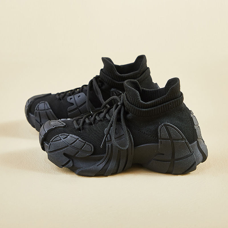 Damen bequeme Chunky Sneakers im modernen Design Shopnory