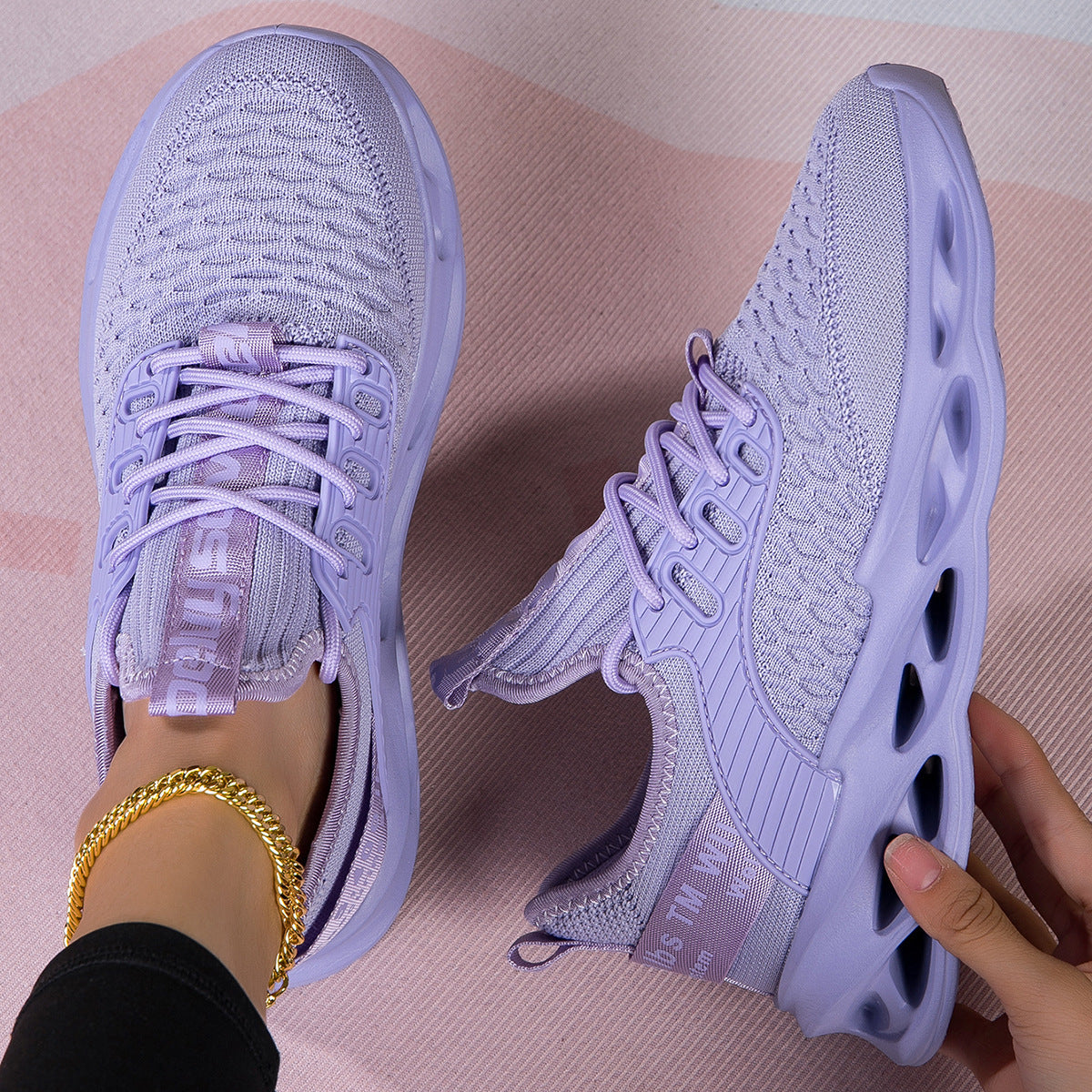 Damen Komfortable und atmungsaktive Laufschuhe mit flexibler Sohle