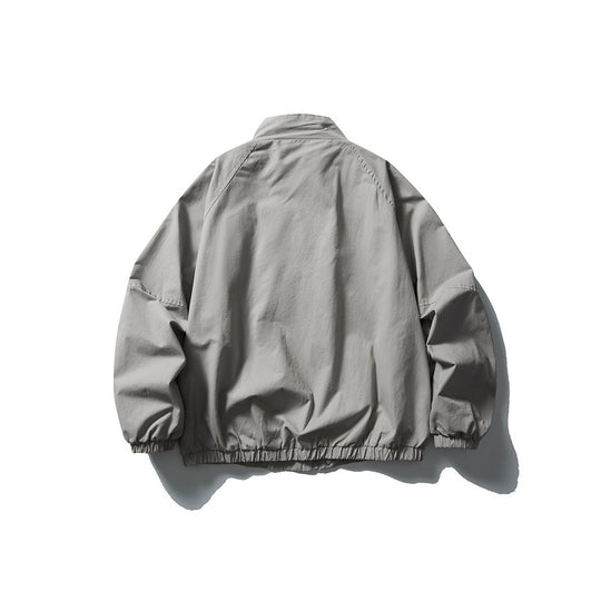 Unisex Boxy-Fieldblouson aus leichtem Ripstop mit verdeckter Reißverschlussblende und elastischem Saum Shop Nory