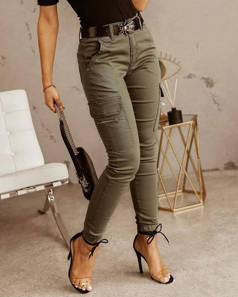 Damen Cargo-Hose mit praktischen Taschen und modernem Schnitt