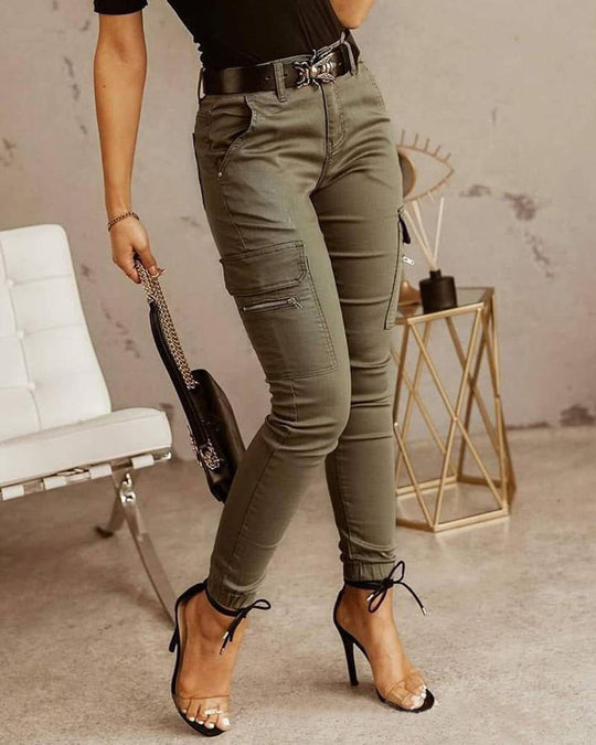 Damen Cargo-Hose mit praktischen Taschen und modernem Schnitt