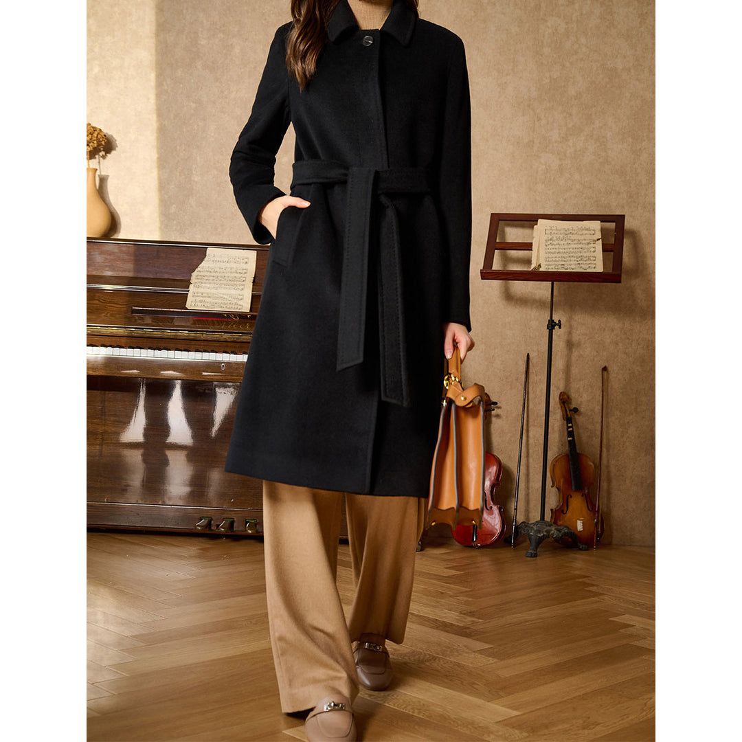 Damen Eleganter und stilvoller Wollmantel Shop Nory