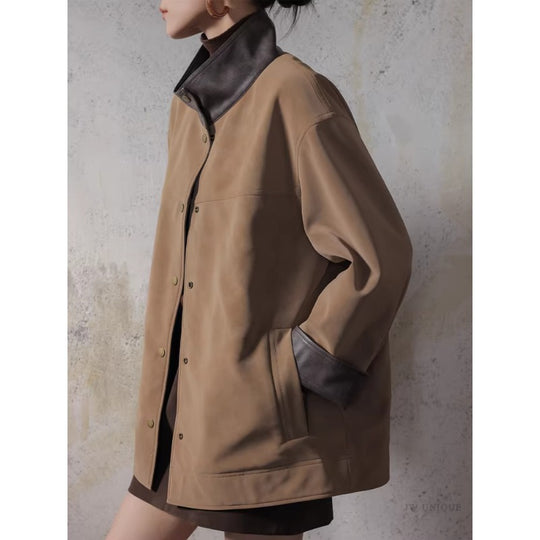Damen Lederjacke mit modernem Schnitt Shop Nory