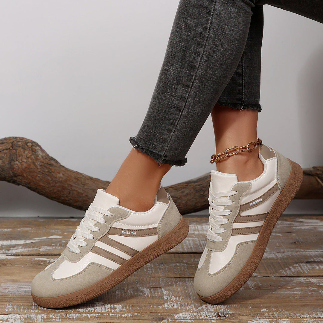 Damen Sportliche Sneakers mit rutschfester Sohle und weichem Innenfutter