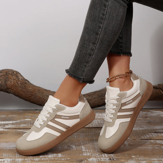 Damen Sportliche Sneakers mit rutschfester Sohle und weichem Innenfutter