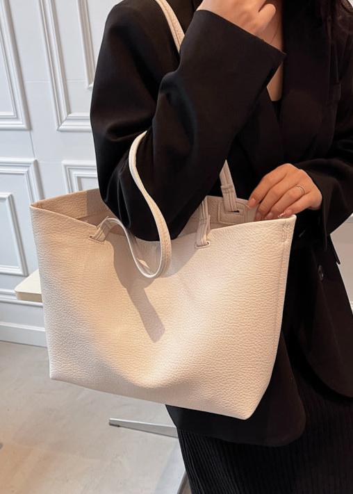 Geräumige Damen Schultertasche Aus Weichem Leder