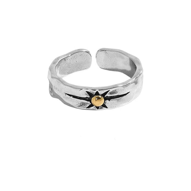 Damen stilvoller Ring mit Stern-Design Shop Nory