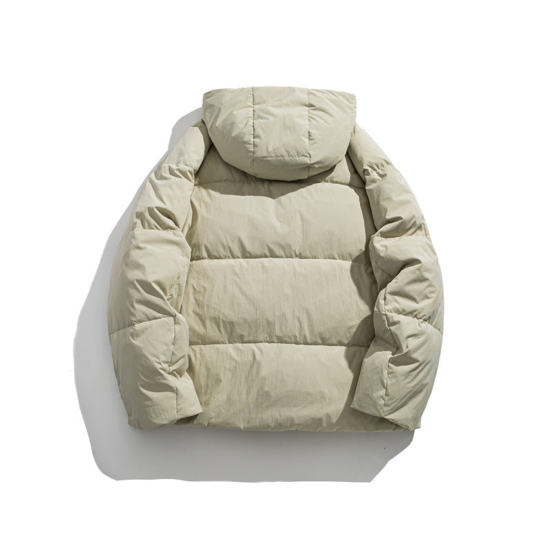 Herren Leicht wattierte Kapuzenjacke mit winddichter Microfaserhülle und verstellbarem Kordelzug Shop Nory